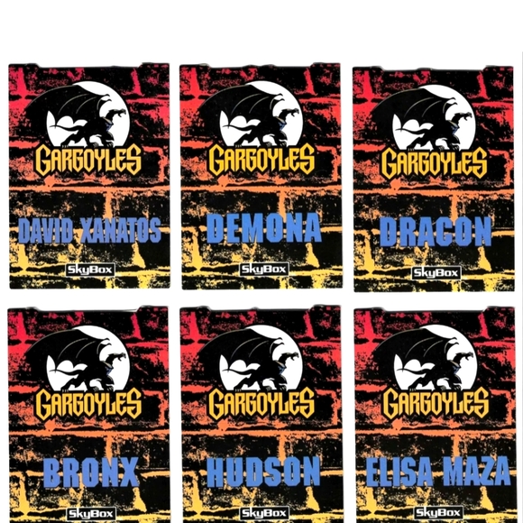 Gargoyles 10 Pop Up Trading Card 🔥 1995 Skybox P1 - P10 🔥 Disney - Picture 5 of 10